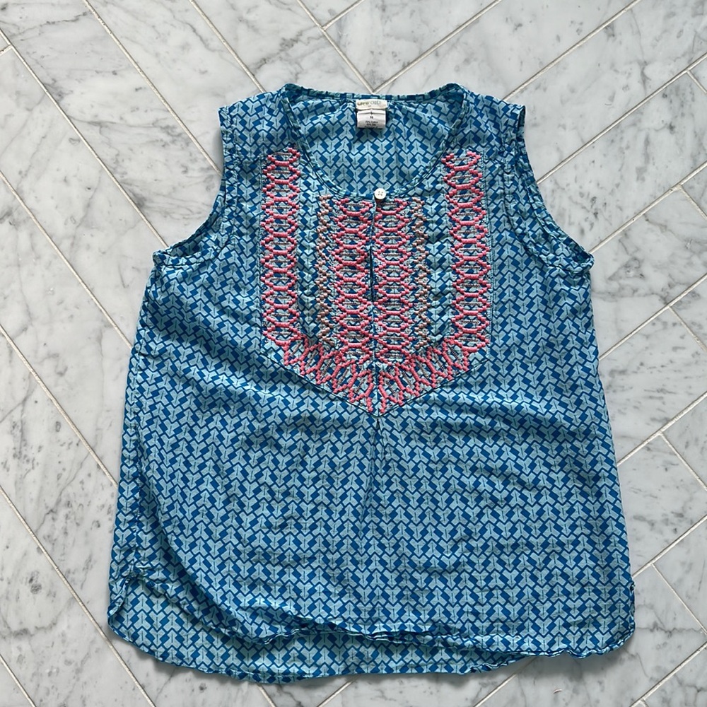 Crewcuts flowy tank size 10